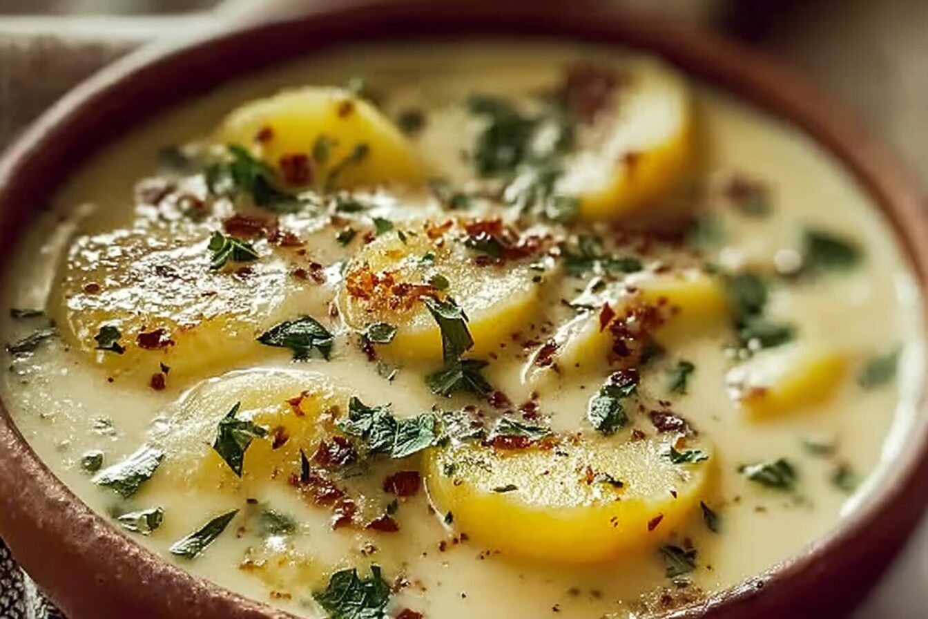 Creamy Rustic Potato Soup