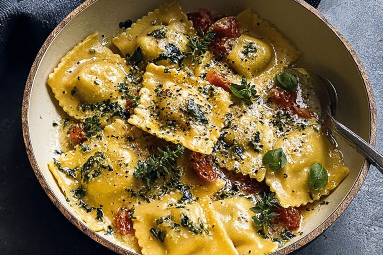Creamy Tuscan Ravioli 14.Png