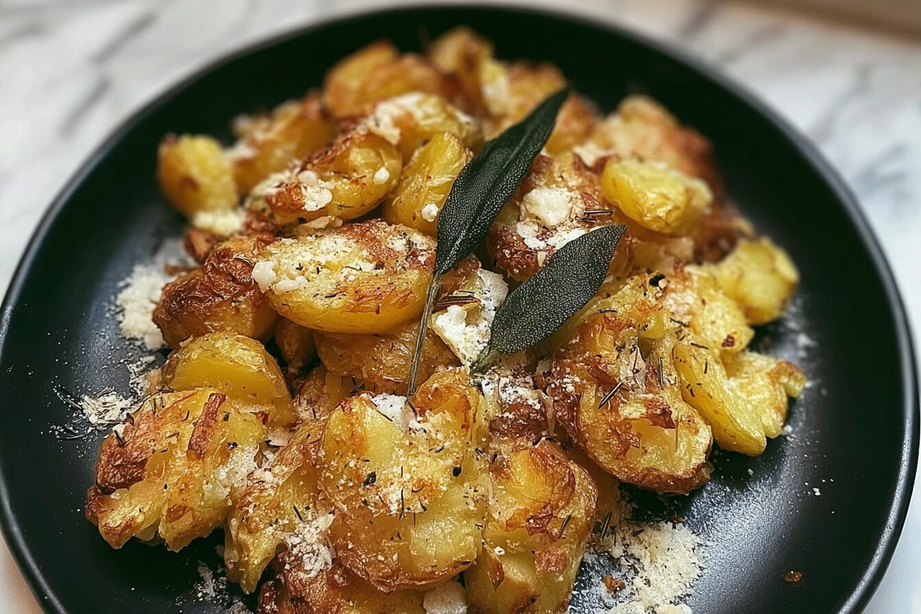 Crispy Smashed Potatoes