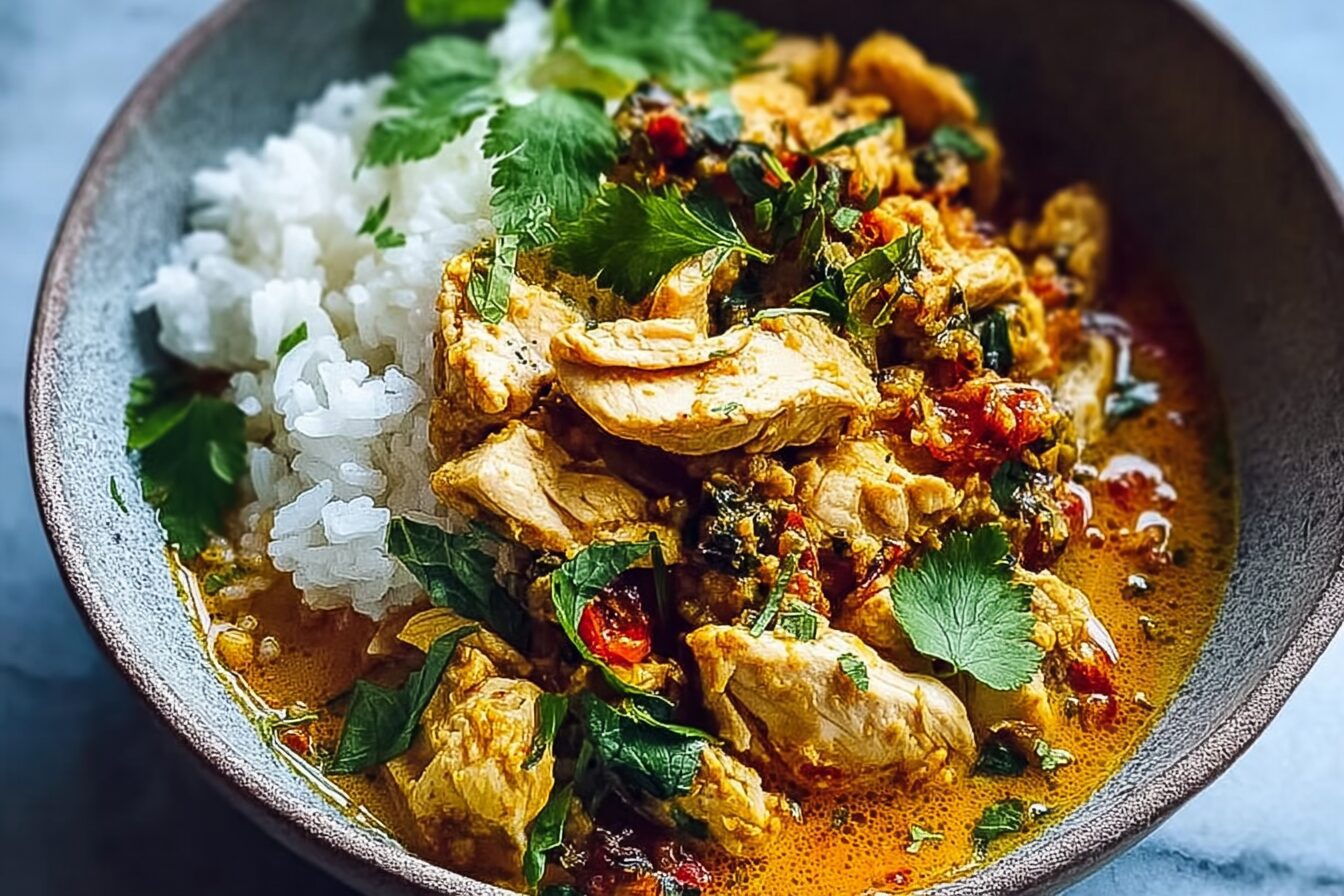 Curried Coconut Chicken And Rice