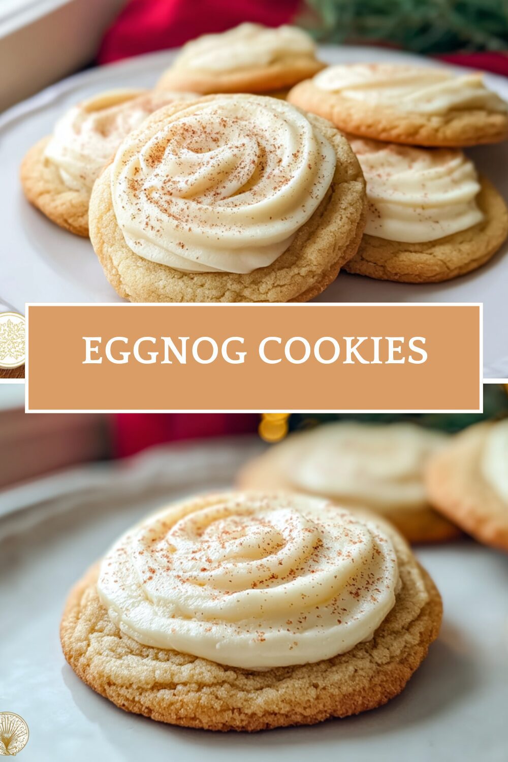 Eggnog Cookies