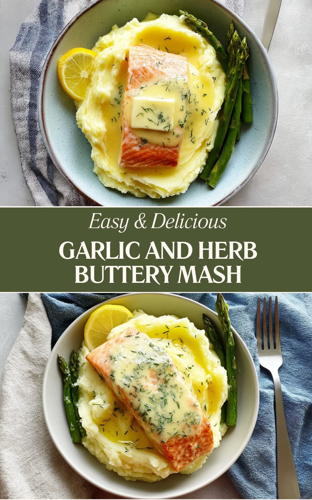 Garlic And Herb Buttery Mash