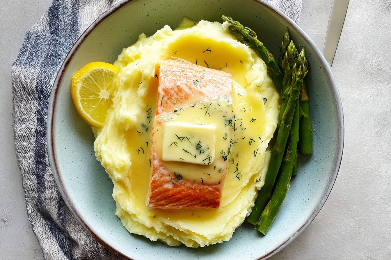 Garlic And Herb Buttery Mash