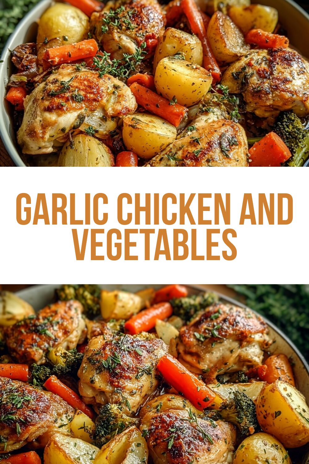 Garlic Chicken And Vegetables