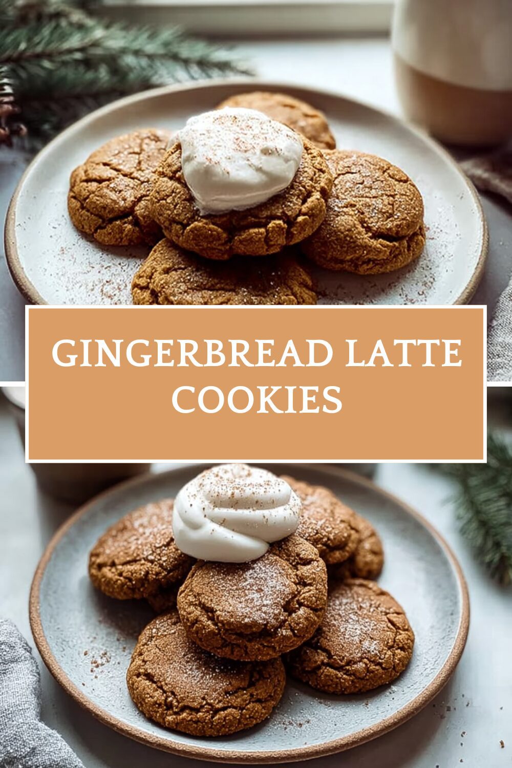 Gingerbread Latte Cookies