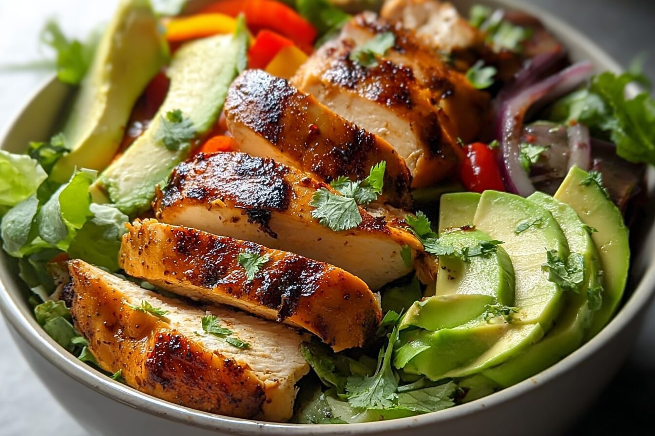 Grilled Chicken Salad Bowl