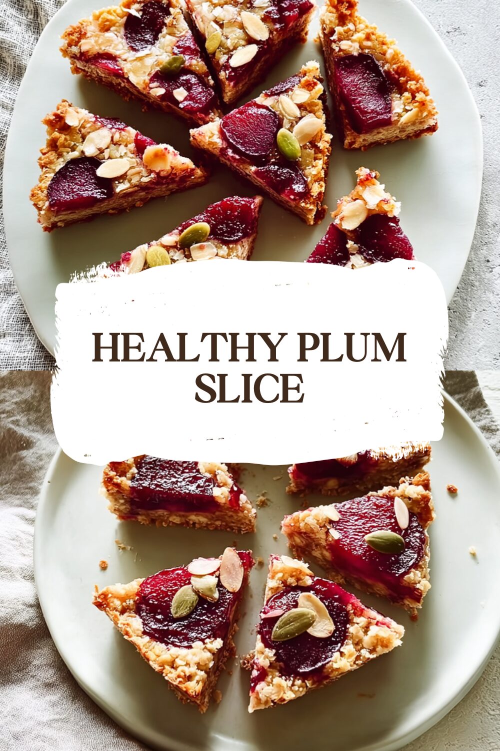 Healthy Plum Slice