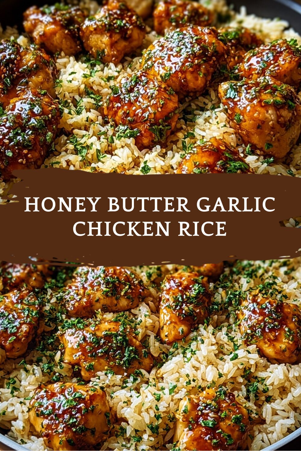 Honey Butter Garlic Chicken Rice