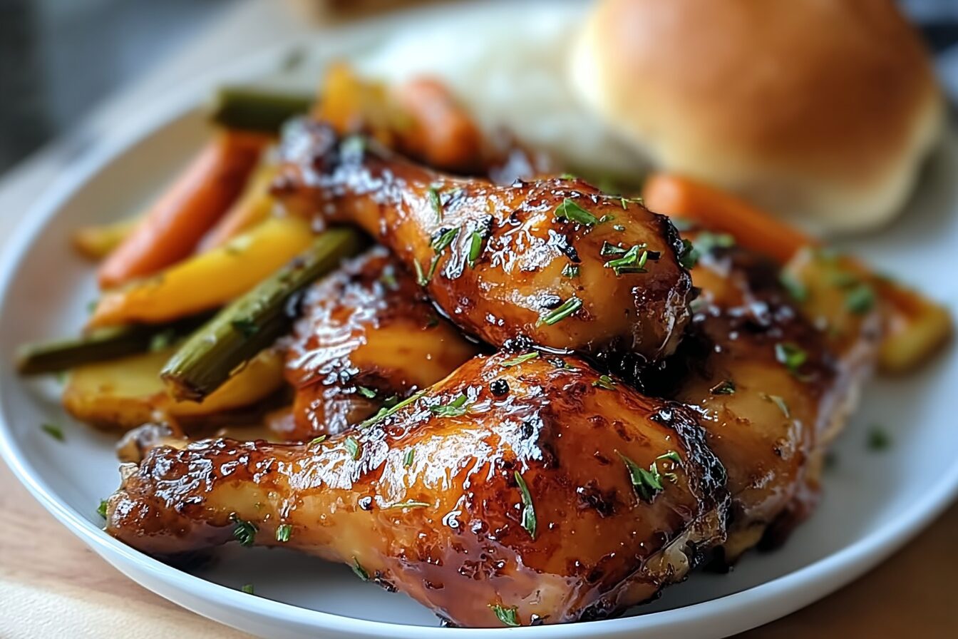 Honey Glazed Drumsticks