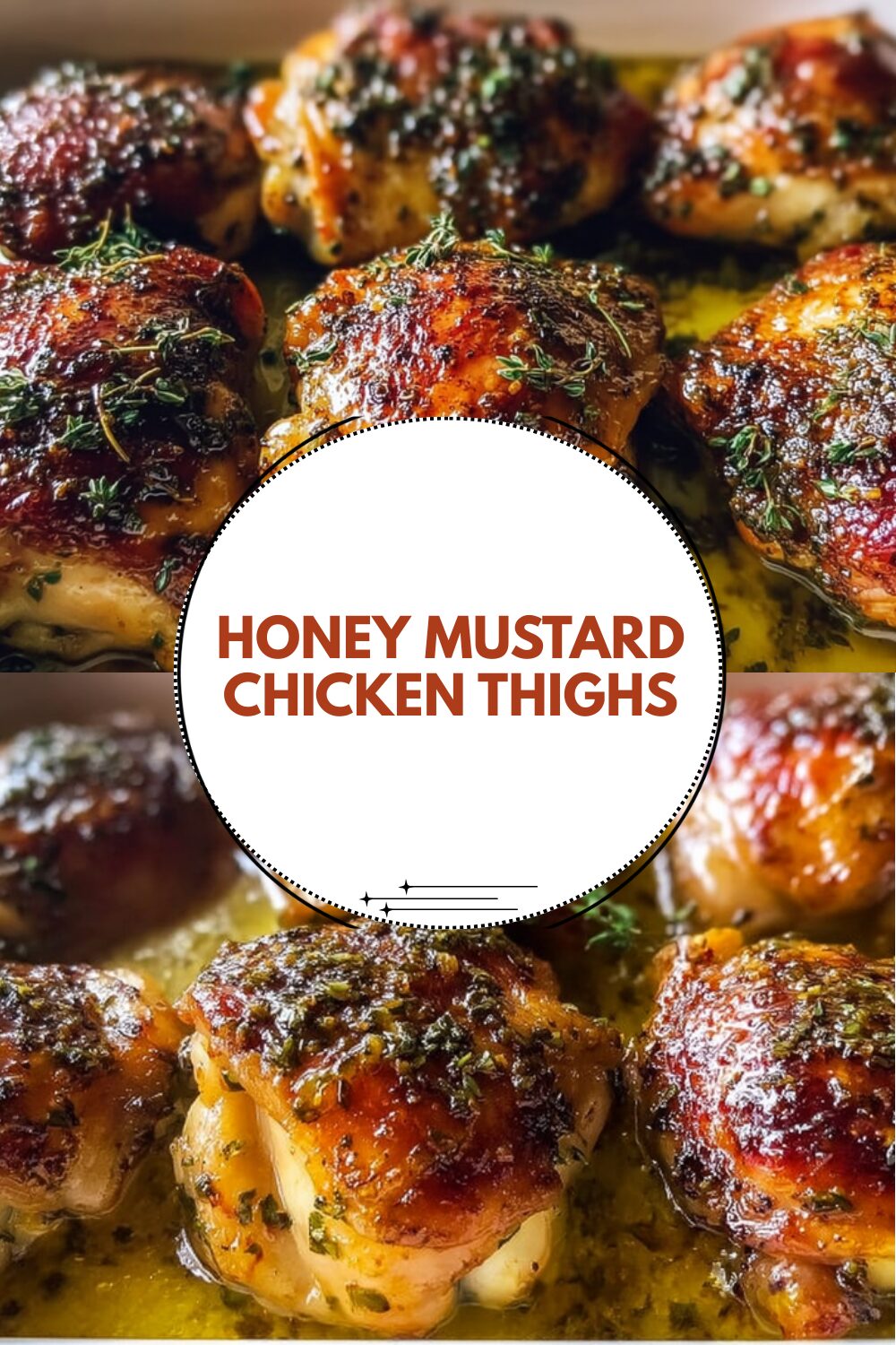 Honey Mustard Chicken Thighs