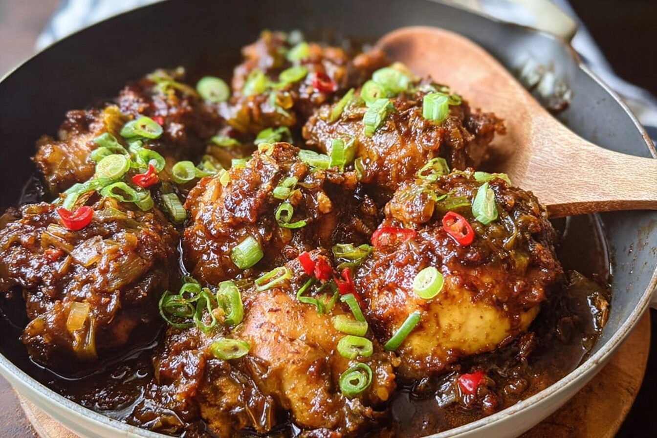 Jamaican Brown Stew Chicken