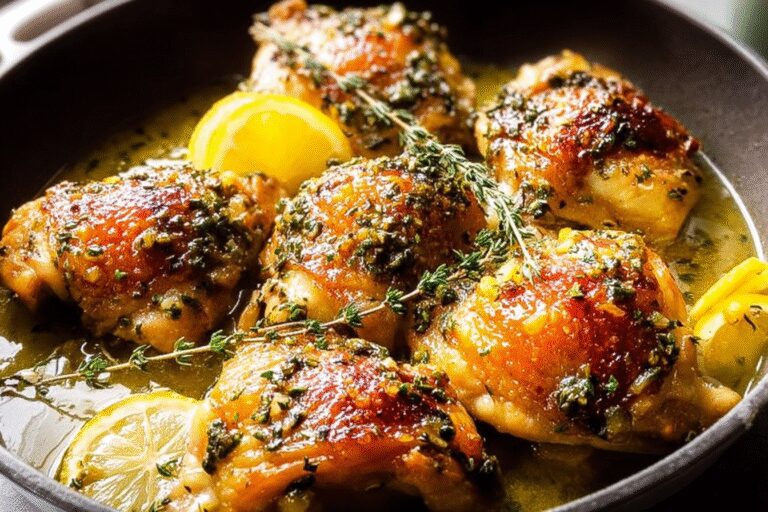 Lemon Butter Chicken Thighs 80.Png