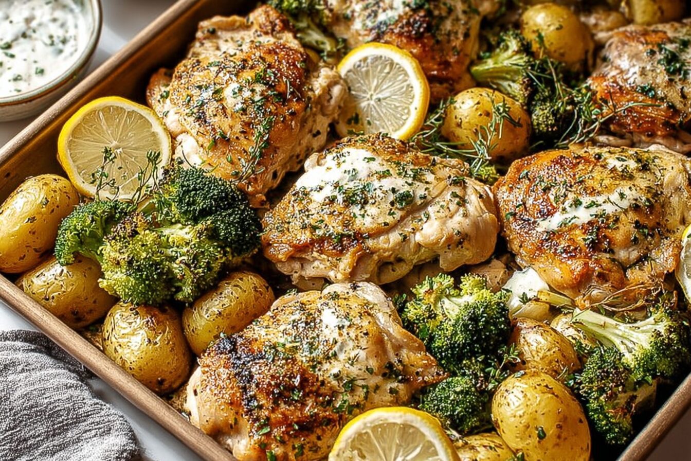 Lemon Garlic Chicken Recipe