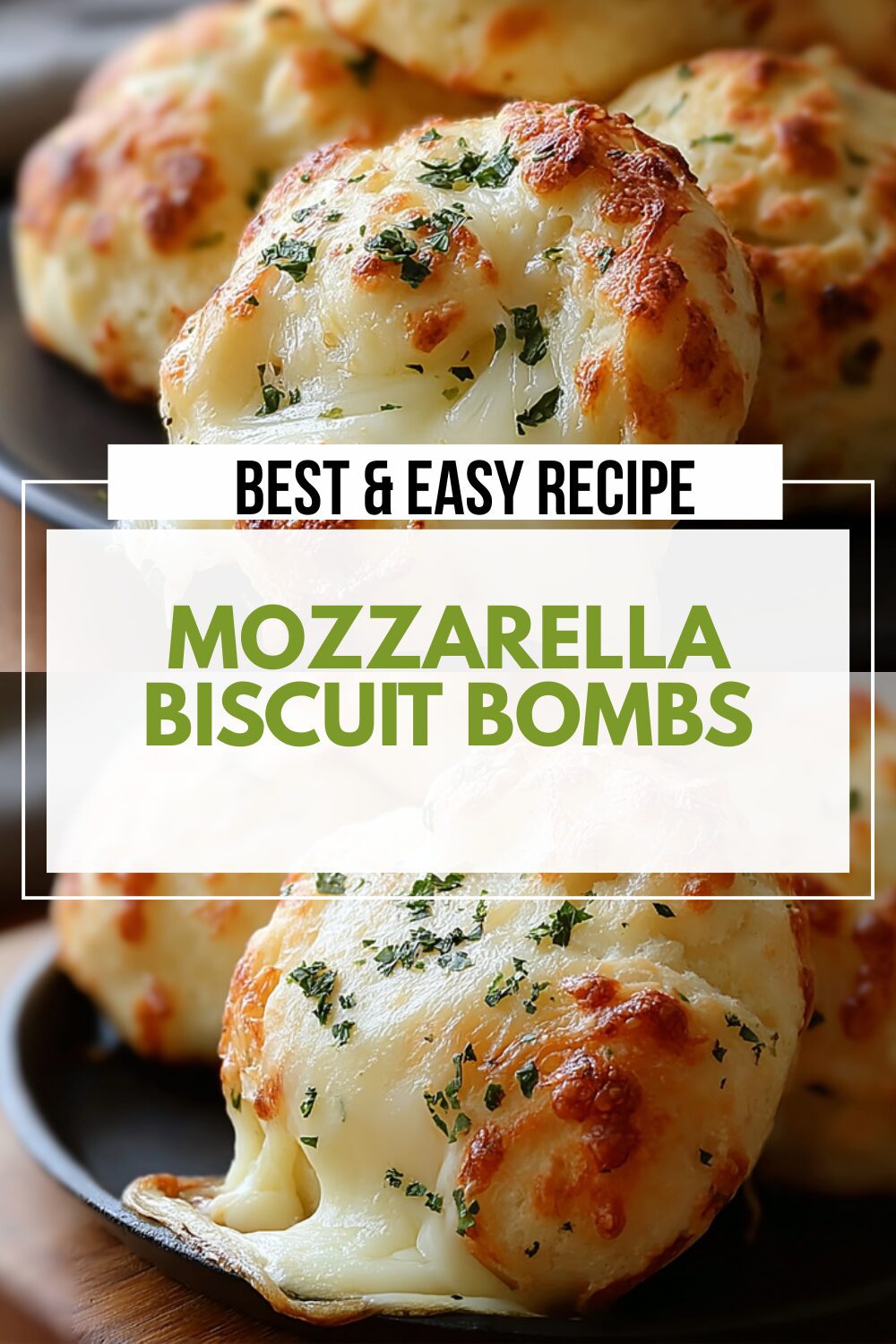 Mozzarella Biscuit Bombs