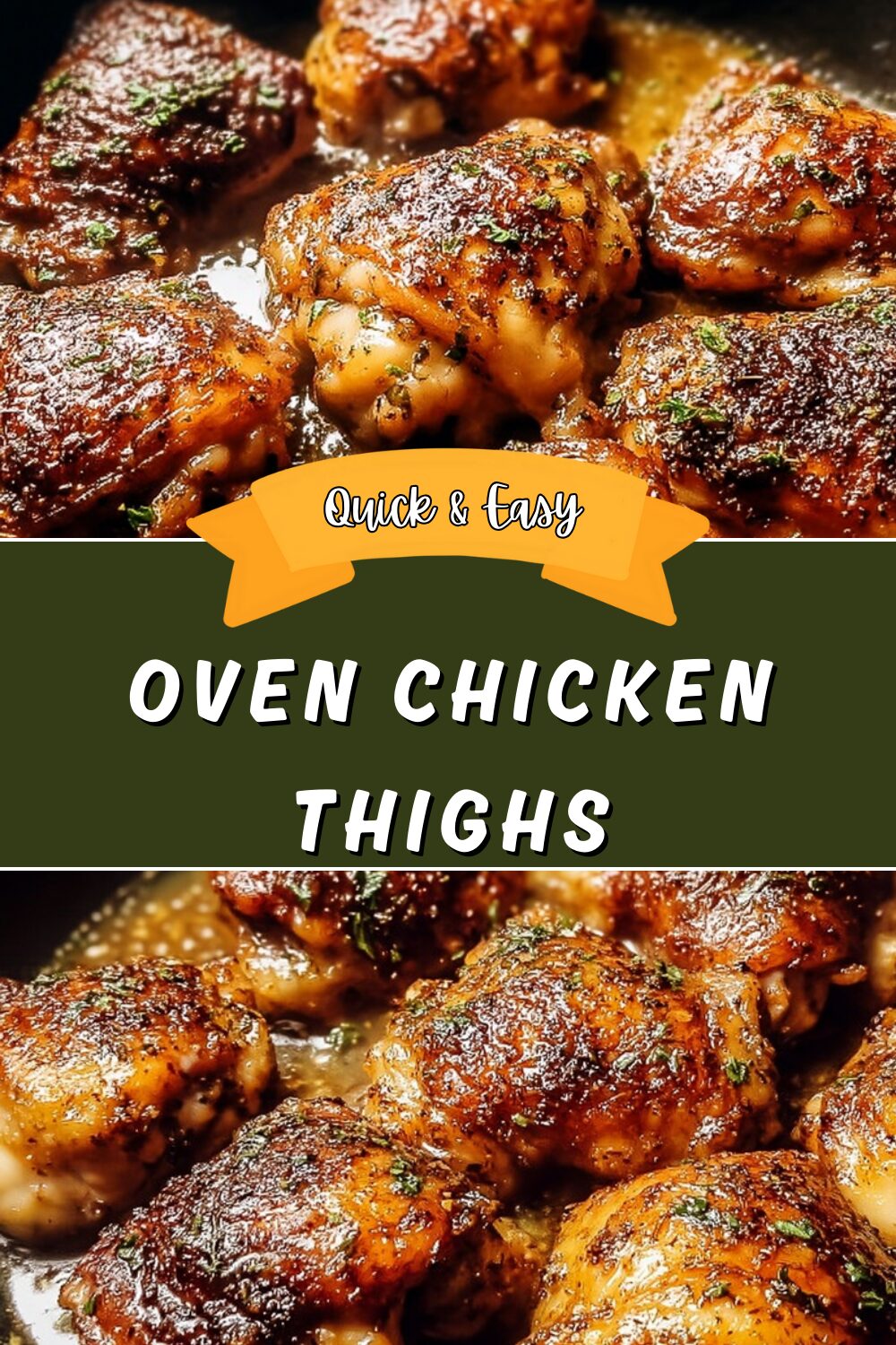 Oven Chicken Thighs