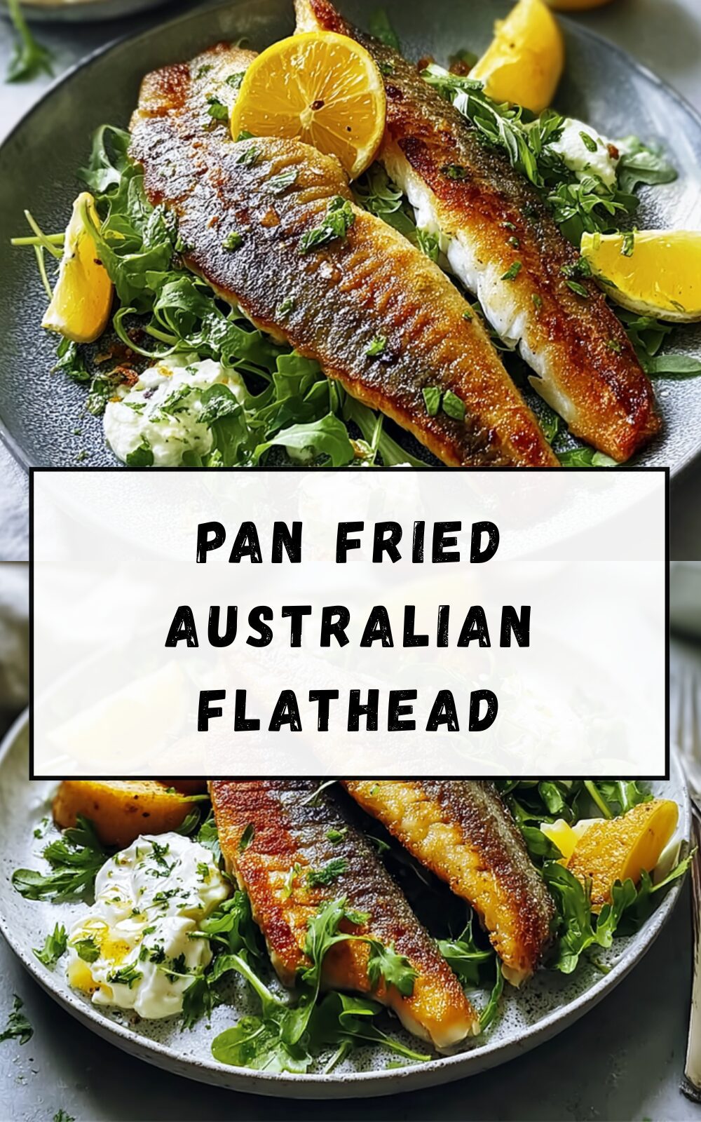 Pan Fried Australian Flathead