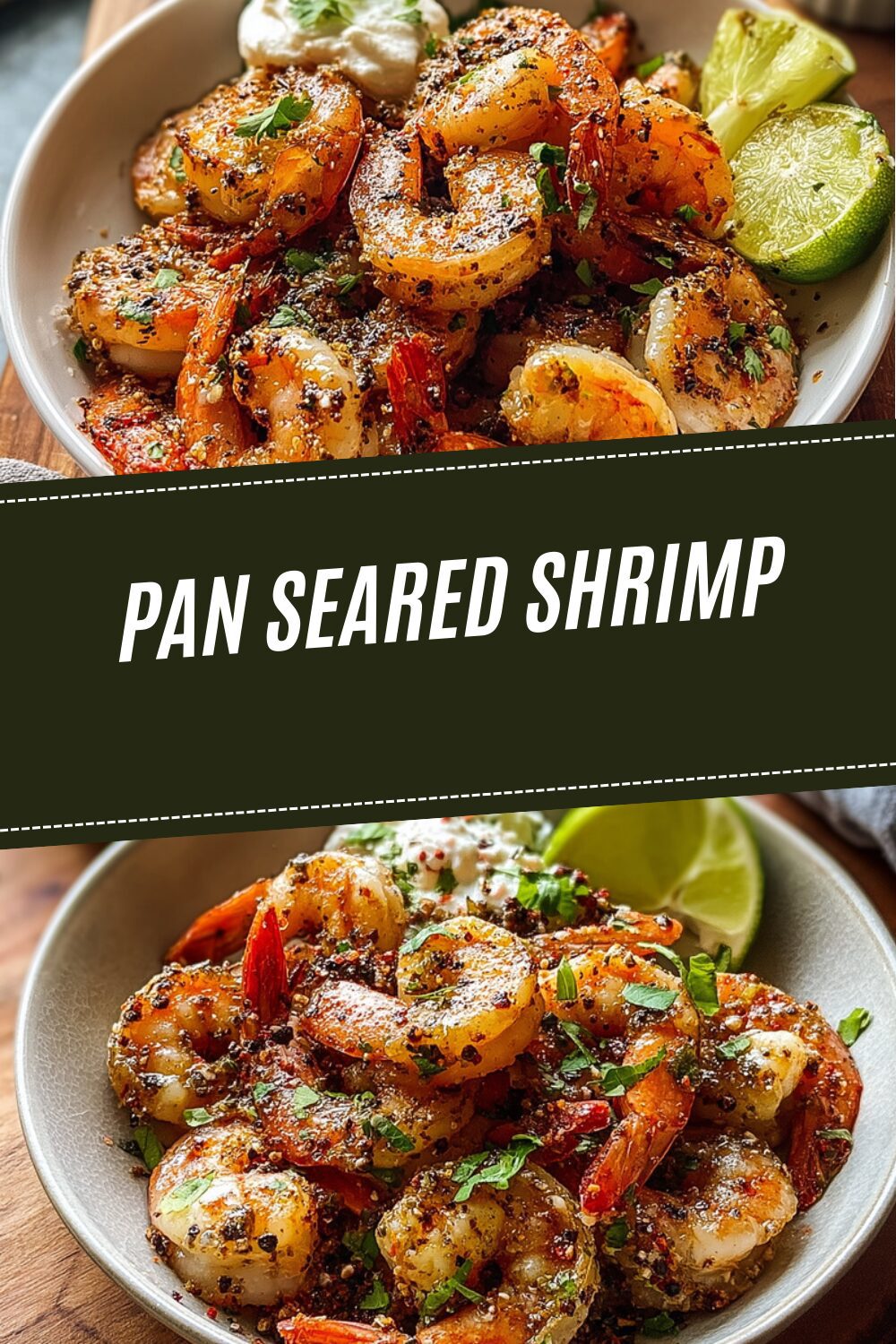 Pan Seared Shrimp