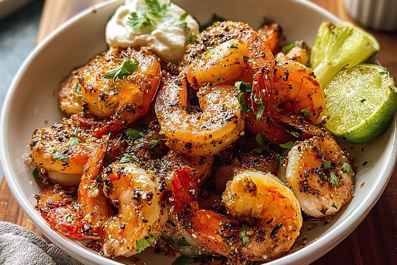 Pan Seared Shrimp