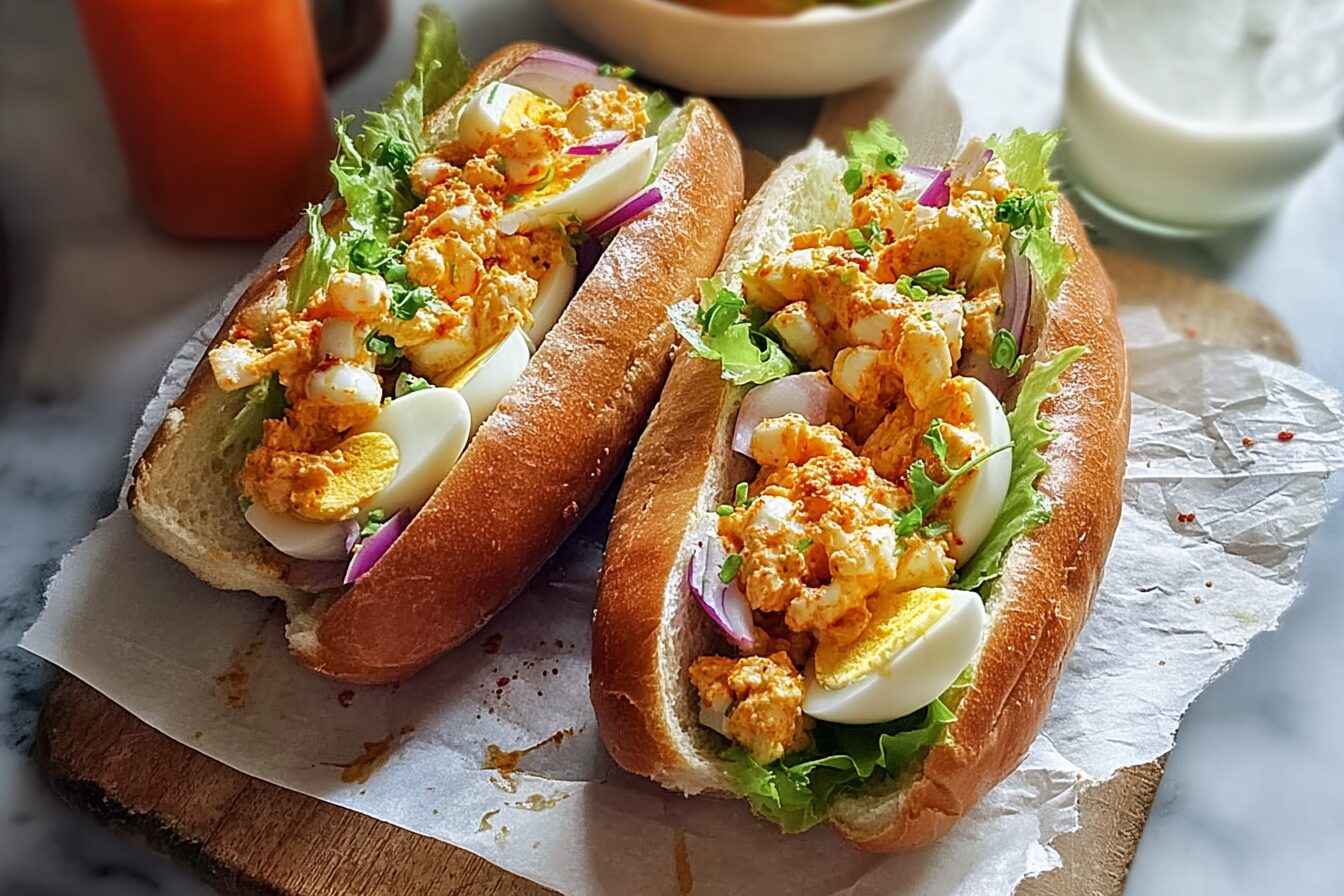 Peri Peri Egg Salad Subs