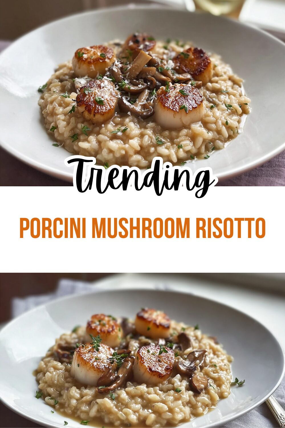 Porcini Mushroom Risotto
