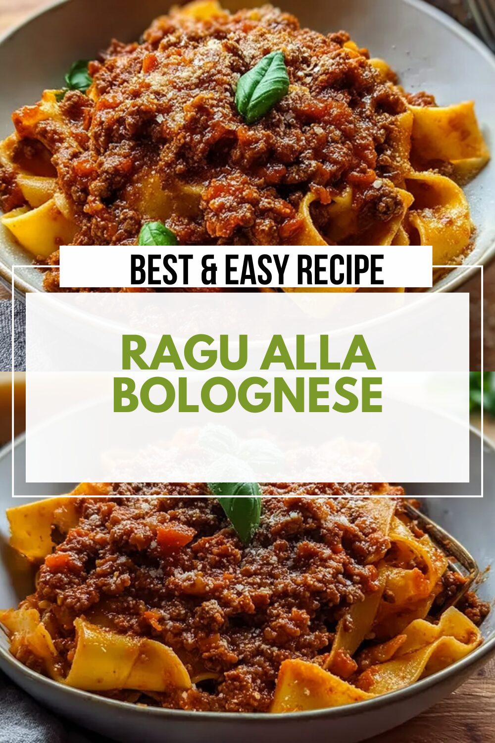 Ragu Alla Bolognese