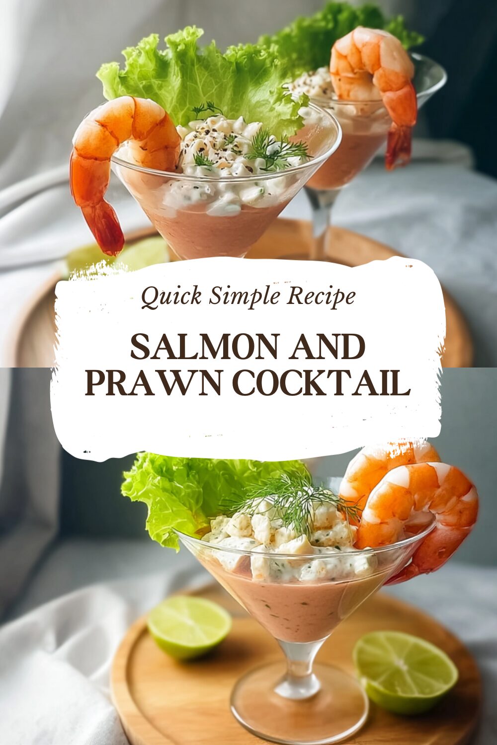 Salmon And Prawn Cocktail