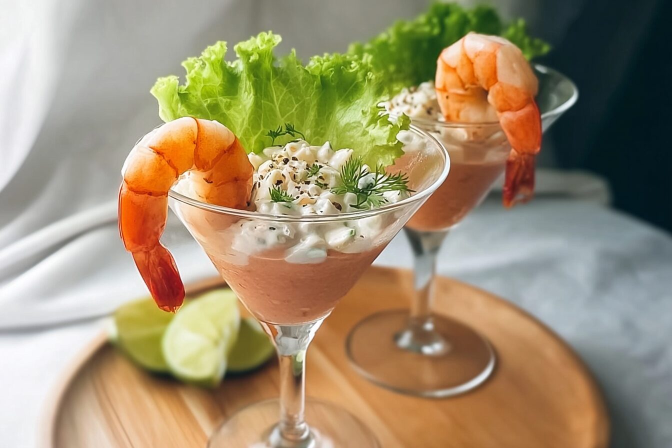 Salmon And Prawn Cocktail