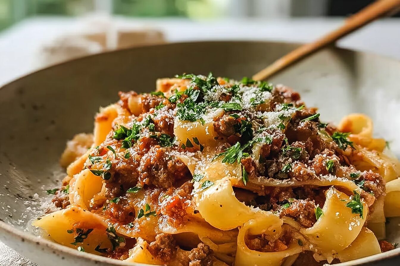 Saucy Sausage And Lemon Pasta