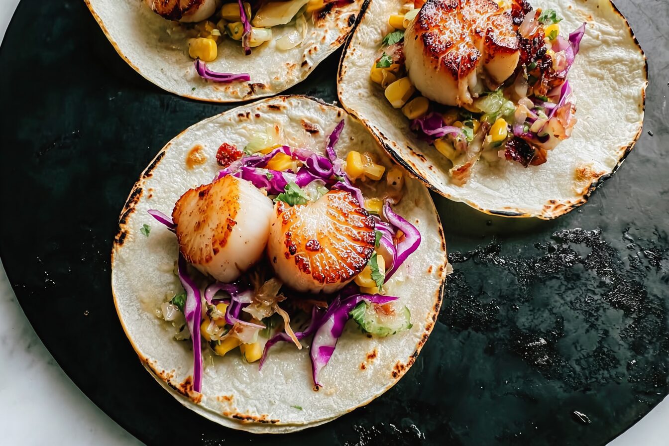 Scallop Tacos