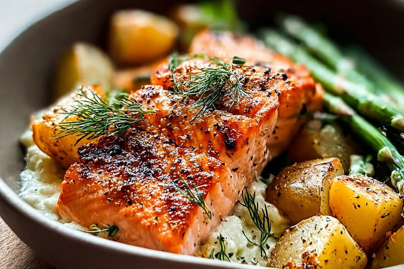 Sheet Pan Salmon