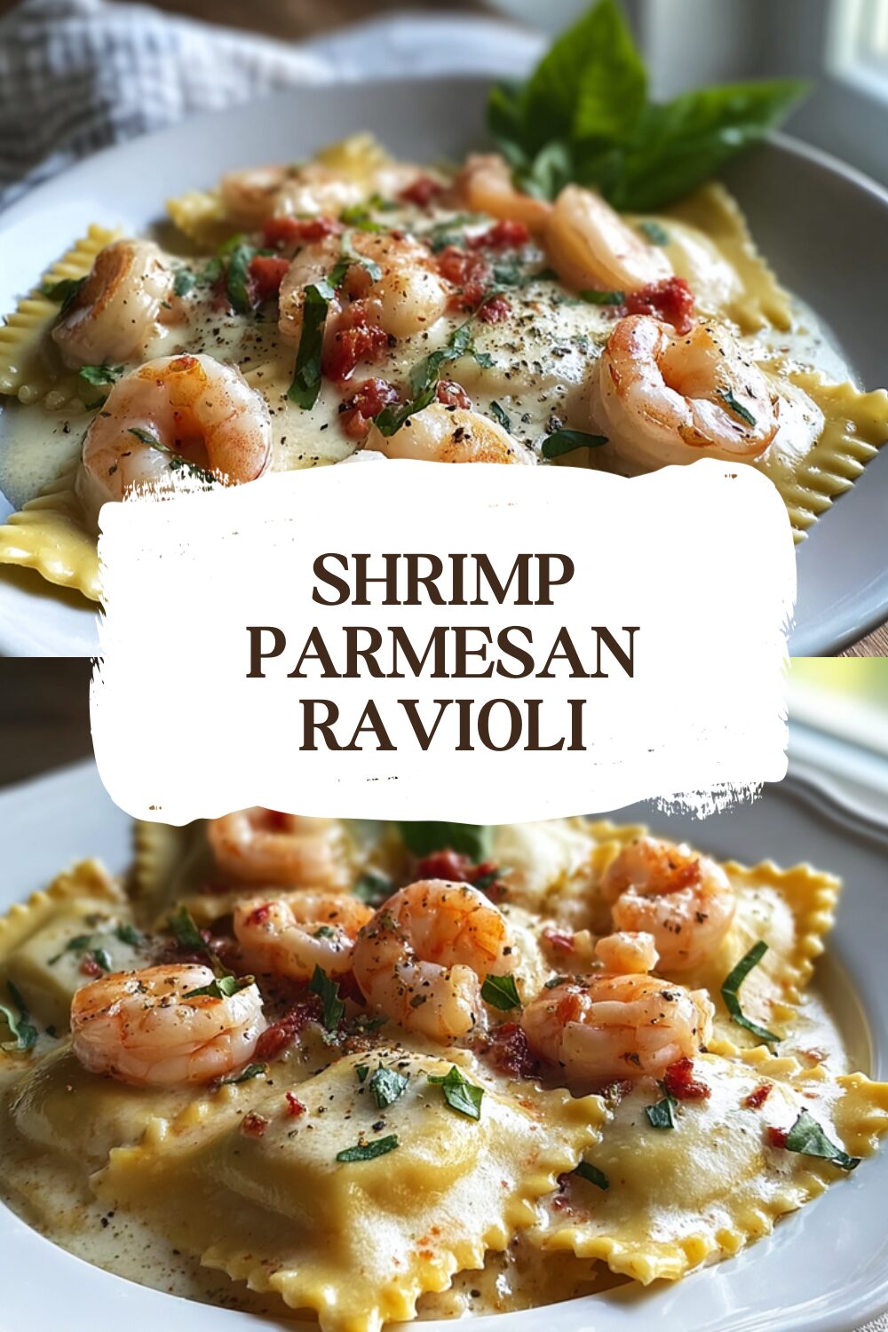 Shrimp Parmesan Ravioli