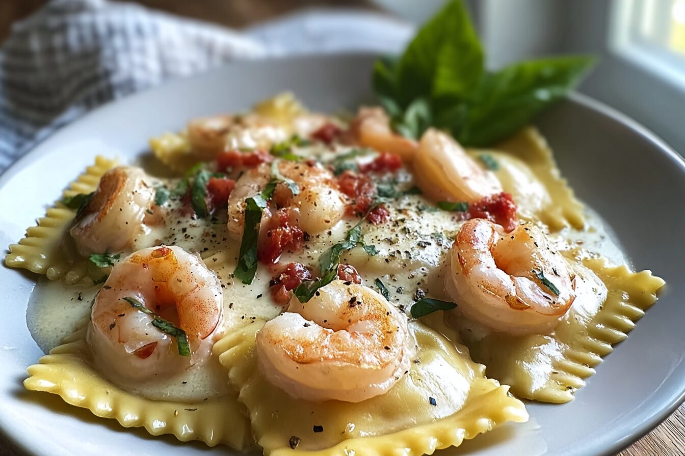Shrimp Parmesan Ravioli