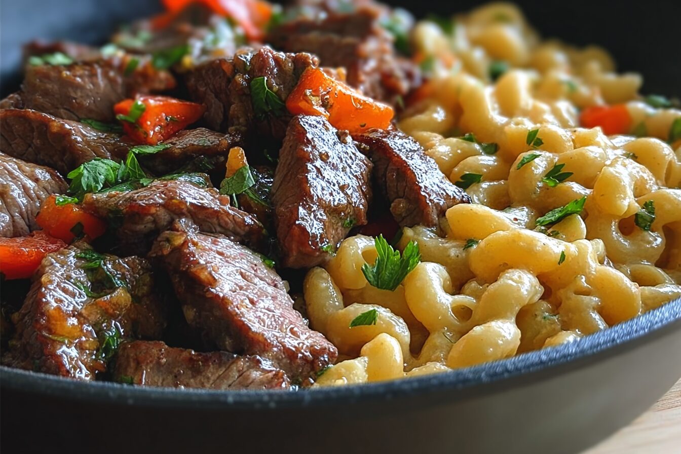 Skillet Pepper Steak