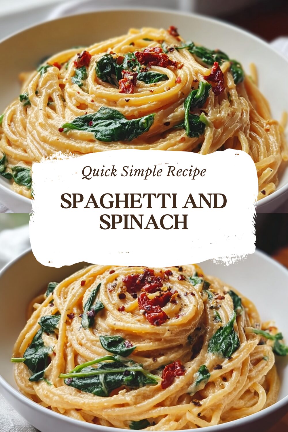 Spaghetti And Spinach