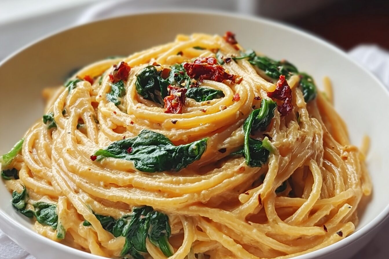 Spaghetti And Spinach