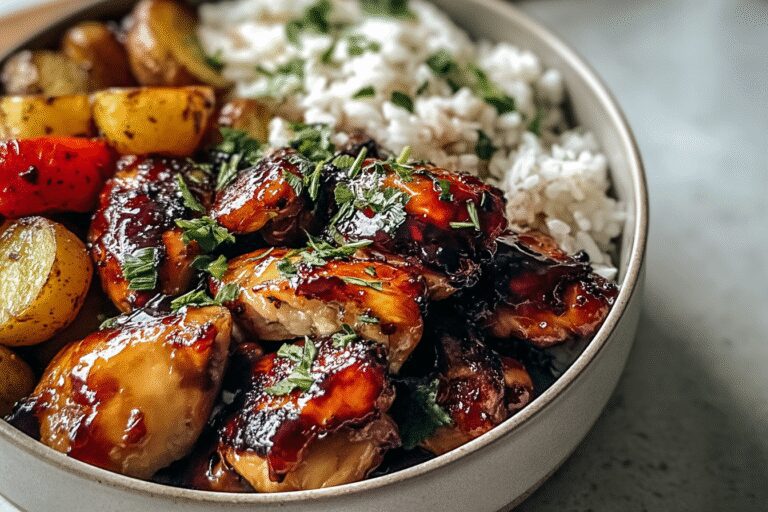 Sticky Glazed Chicken Bowl 99.Png