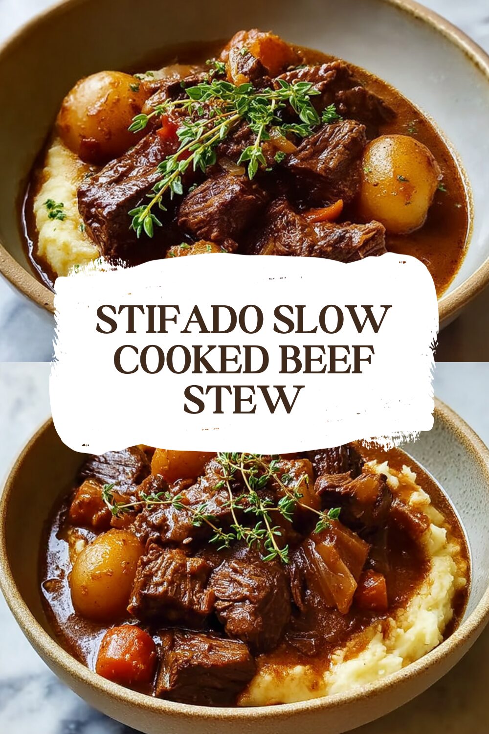 Stifado Slow Cooked Beef Stew