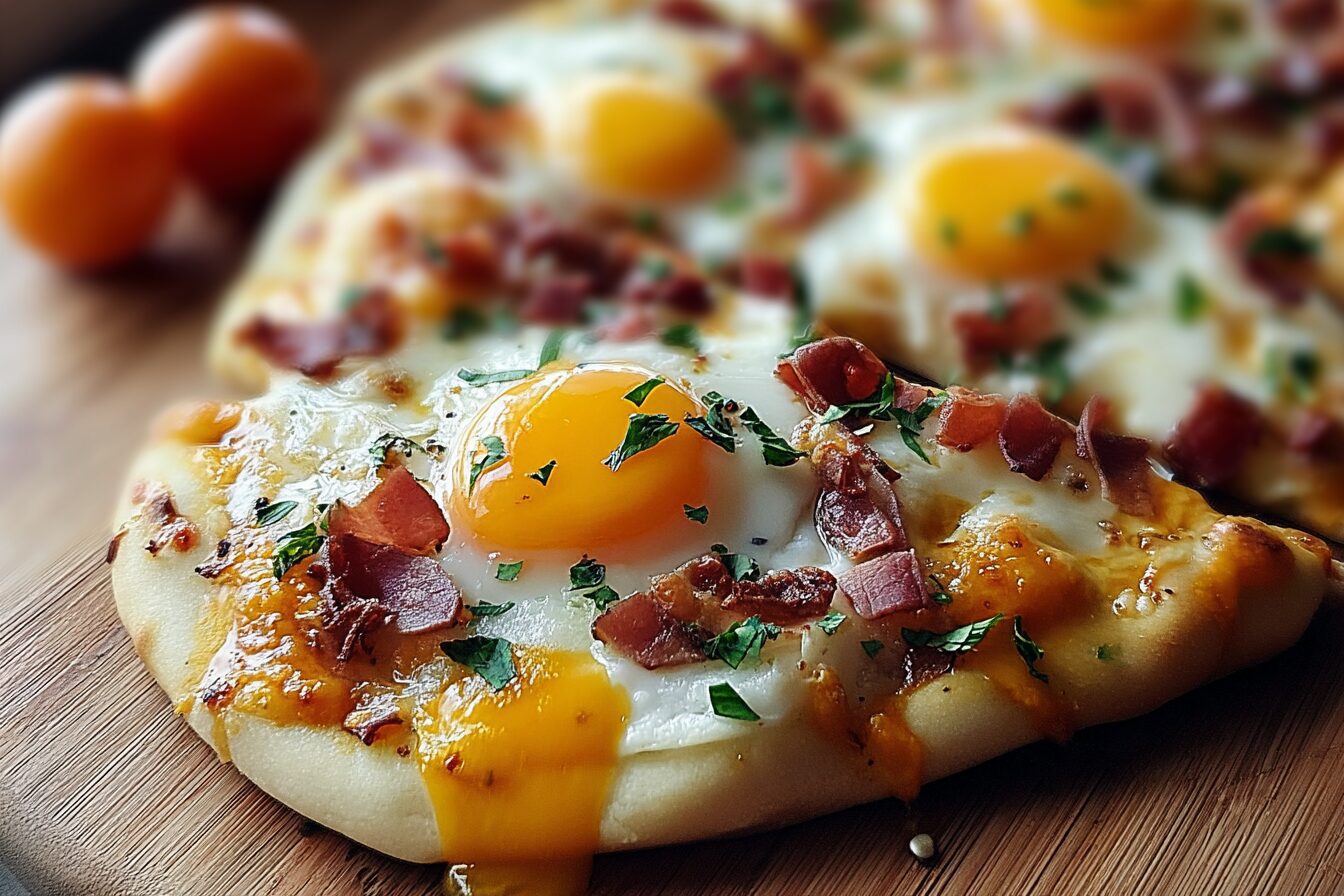 Sunrise Delight Breakfast Pizza