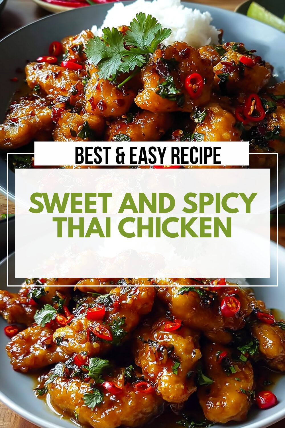 Sweet And Spicy Thai Chicken