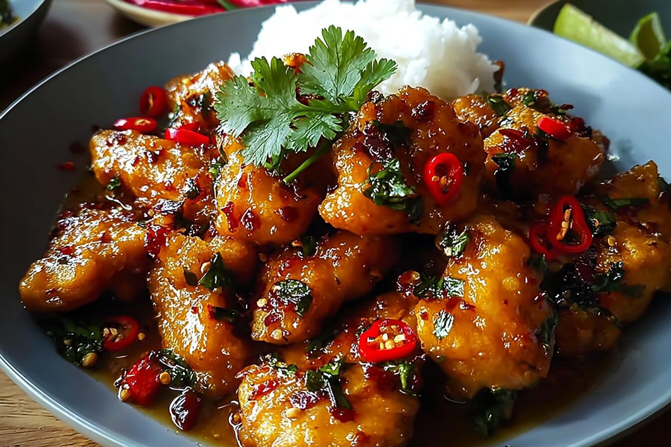 Sweet And Spicy Thai Chicken
