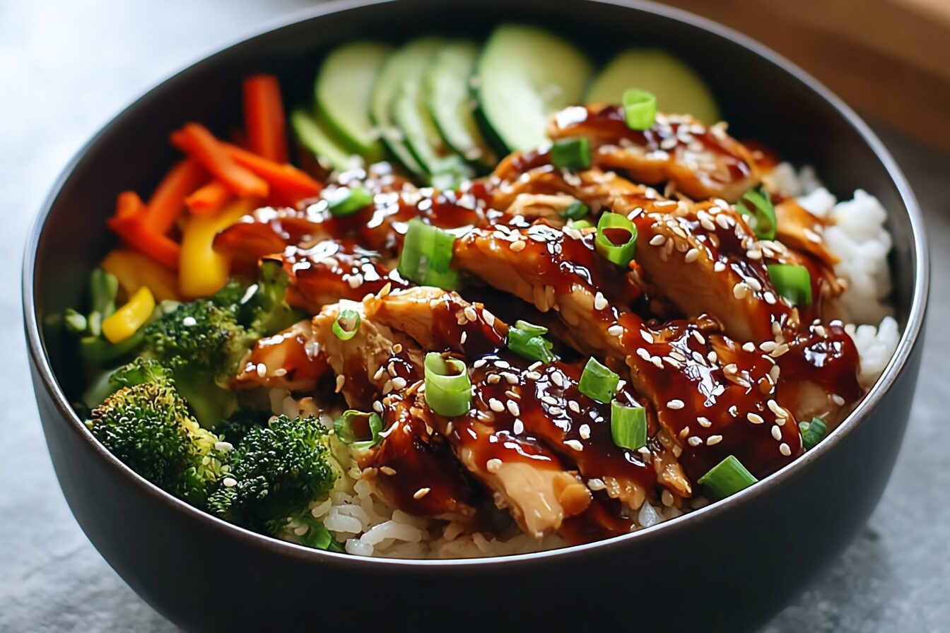 Teriyaki Chicken Rice Bowl