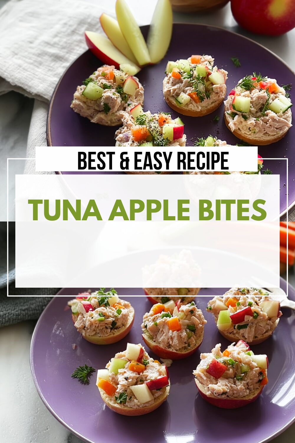 Tuna Apple Bites