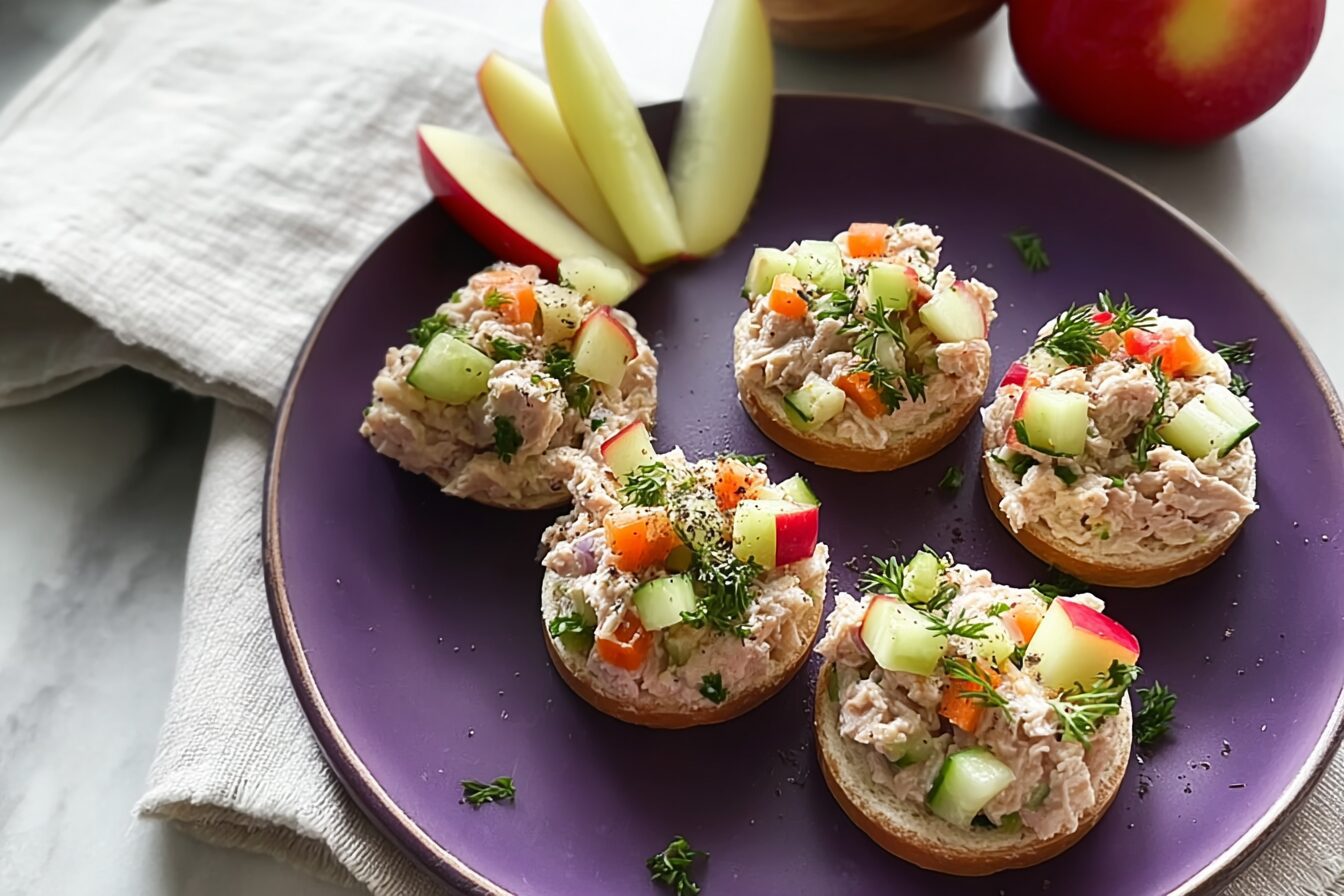 Tuna Apple Bites