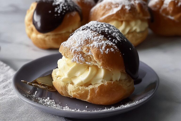 Vanilla Custard Profiterole 22.Png