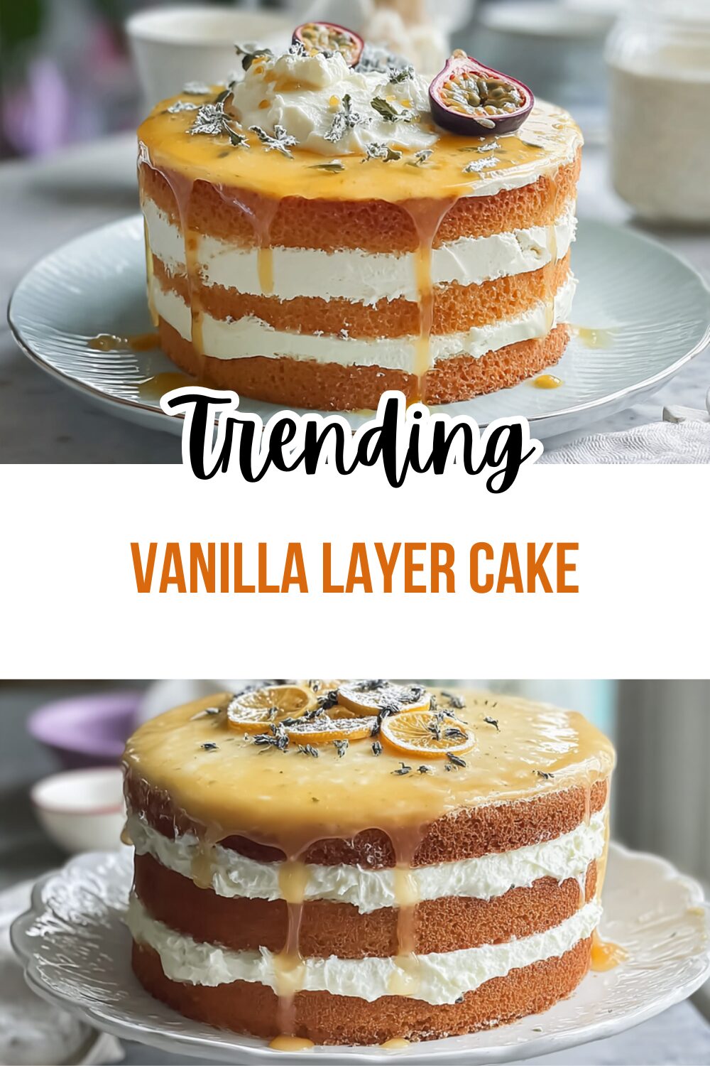 Vanilla Layer Cake
