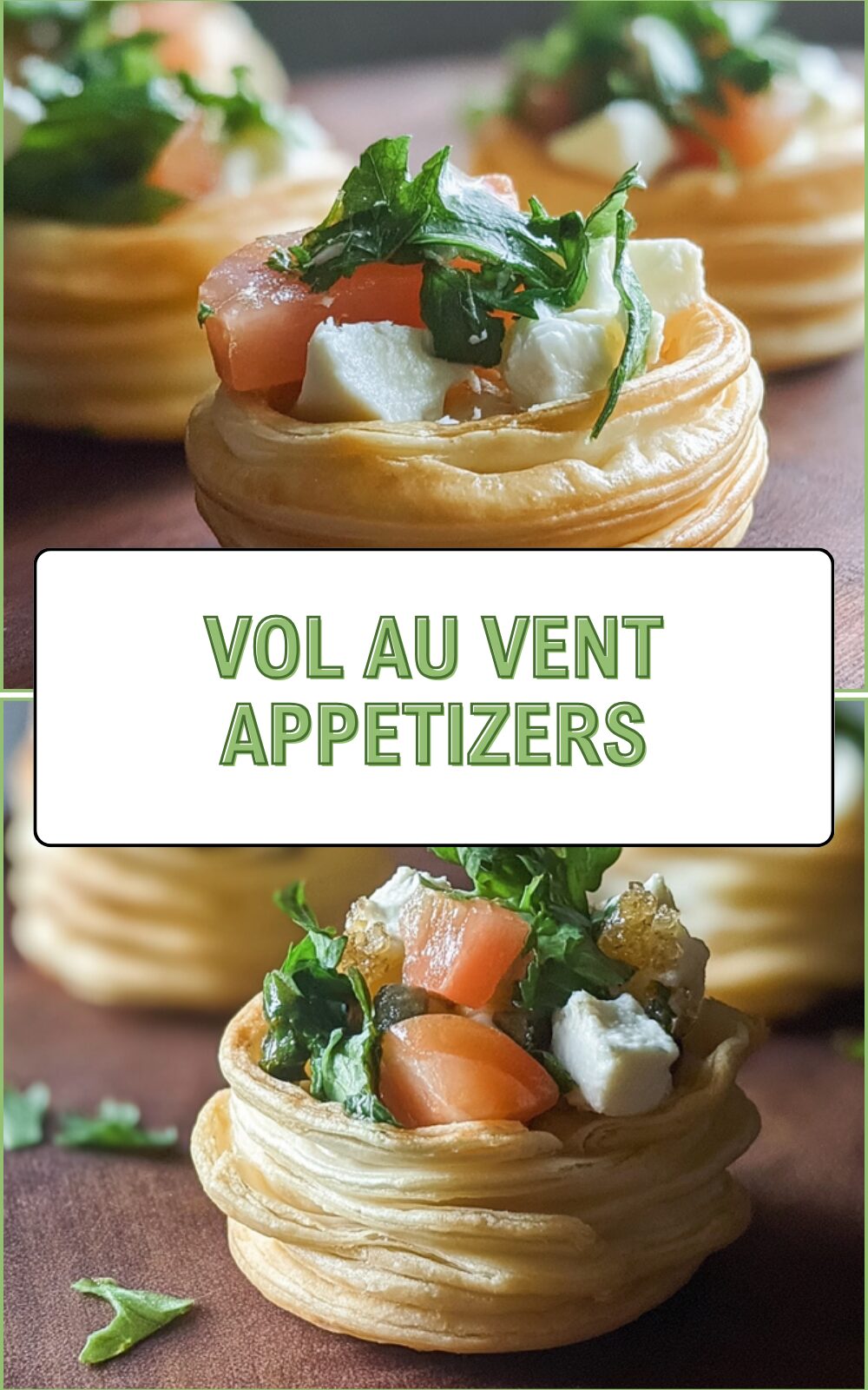 Vol Au Vent Appetizers