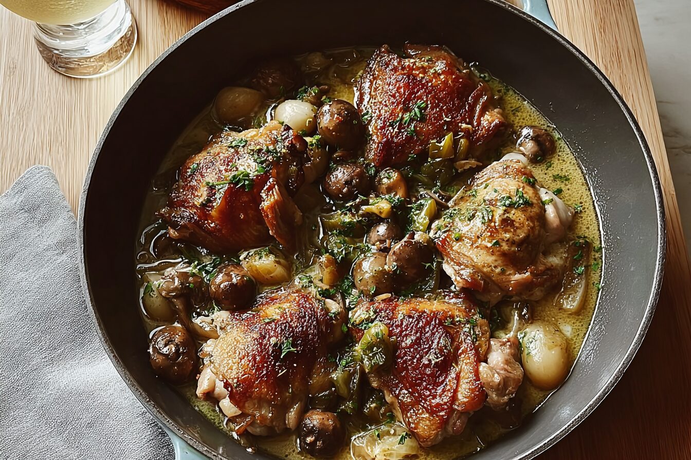 White Wine Coq Au Vin