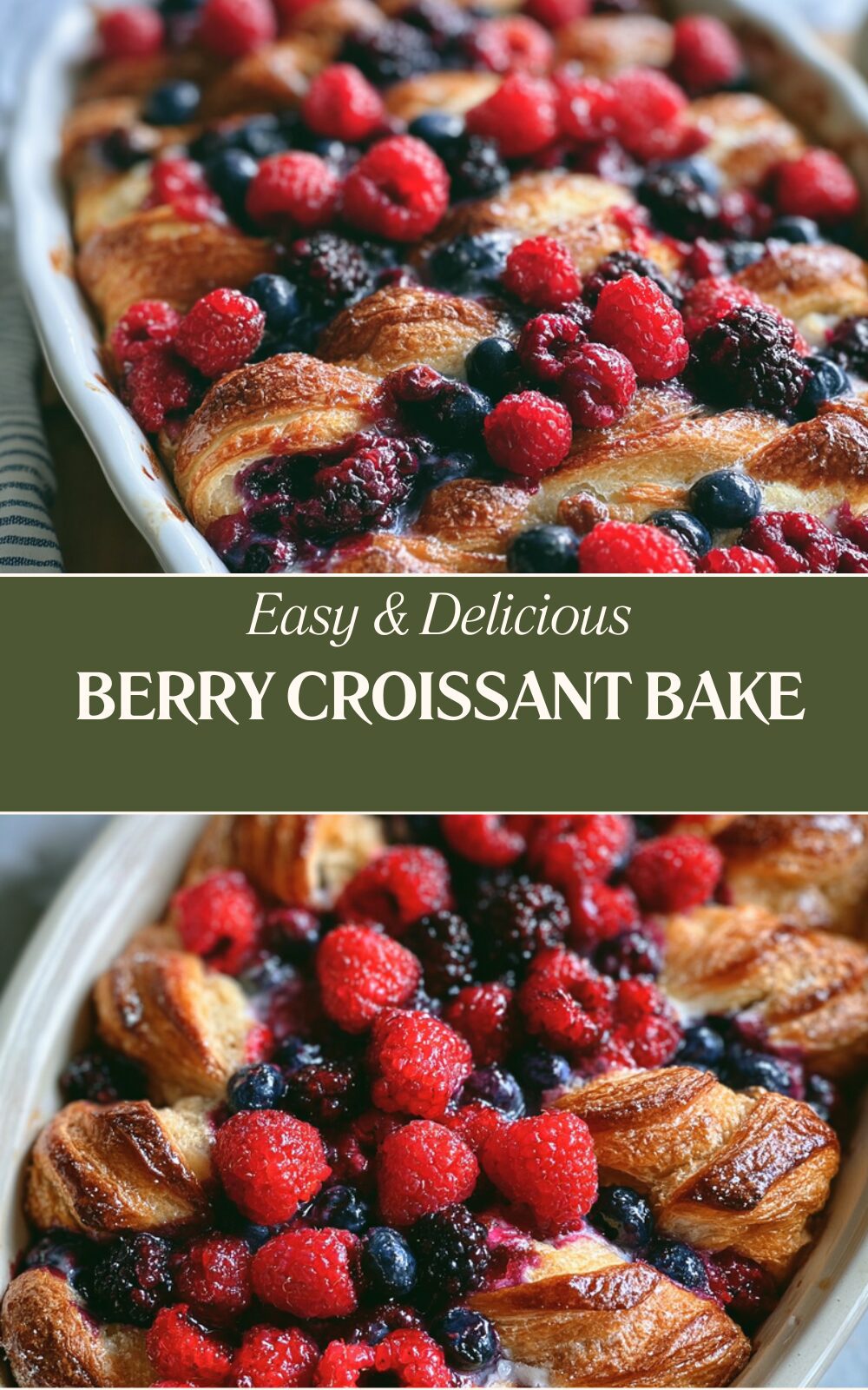 Berry Croissant Bake