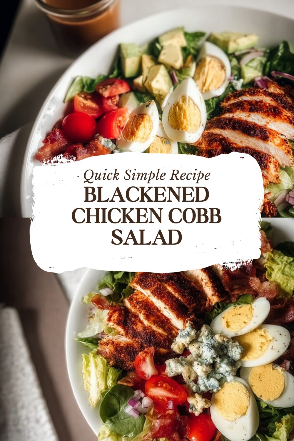 Blackened Chicken Cobb Salad
