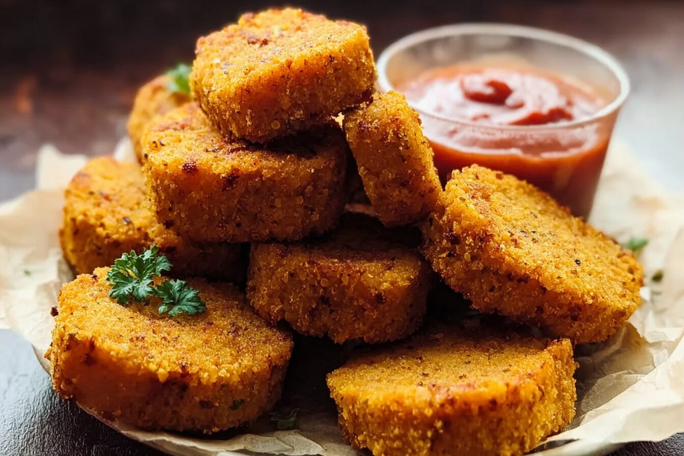 Chickpea Vegetable Nuggets